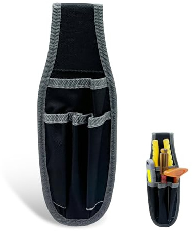 Werkzeugtasche GüRtel, Werkzeug GüRteltasche 4 Taschen WerkzeuggüRtel Klein GüRteltasche Arbeit Werkzeughalter GüRtel für Klempner Elektriker Rahmenbauer