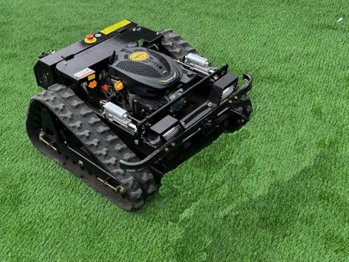 CARTIWELL Ferngesteuerter Motor-Rasenmäher CW-500 Schwarz Böschungsmäher