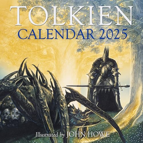 Tolkien Calendar 2025: An Official Middle-Earth Collector's Item Featuring 13 Unique Paintings, a Perfect Gift for Fans of Lord of the Rings and The Hobbit