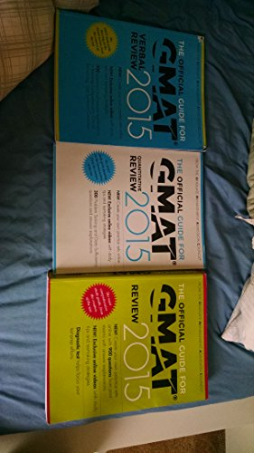 The Official Guide for GMAT Review 2015: Bundle (Official Guide + Verbal Guide + Quantitative Guide)