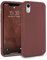 MyGadget Funda para iPhone XR en Silicona TPU - Carcasa Slim & Flexible - Case Resistente Antigolpes y Anti choques - Ultra Protectora - Marrón