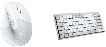 Logitech MX Mechanical Mini for Mac Tastatur + MX Master 3S for Mac kabellose Maus - beleuchtete Tasten, leisere Tactile Switches, leise Klicks, USB-C, Bluetooth. macOS, iPadOS