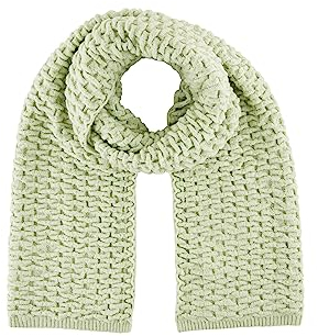 TOM TAILOR Denim Damen 1038051 Basic Schal mit Struktur, 32256-dusty pear Green, OneSize
