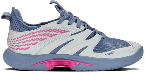 K-Swiss Performance Damen SPEEDTRAC Tennis Shoe, Blue Blush/Infinity/Carmine Rose, 42 EU