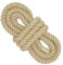 35 mm * 5 m Corde de Jute, Corde de balançoire à 4 brins, Corde de tir à la Corde, Corde en Toile de Jute pour travaux manuels, Jardinage, hamac, décoration de la Maison, Garde-Corps, Escalade, Quai