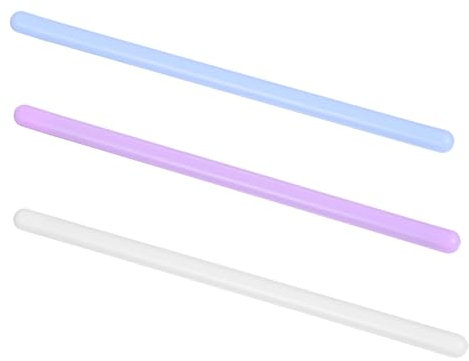 MAGICLULU 3pcs Stirring Rod Silicone Mix Sticks Mixing Silicone Glue Sticks Silicone Stir Sticks Resin Tools Stir Sticks for Mud Mask Facial Sticks Cream Silica Gel Spatula Mini re-usable