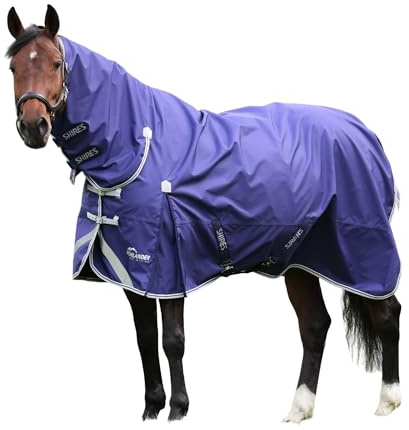 Shires Highlander Original Lite Pferdedecke, 0 g, Marineblau, 1,52 m / 152,4 cm, Marineblau