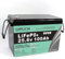 Batteria LiFePO4 24V 100Ah, batteria al litio ferro fosfato invece della batteria AGM per auto o batteria a ciclo profondo, per camper, barca, sistema solare, campeggio all'aperto, ecc.