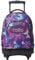 TOTTO - Mochila Escolar con Ruedas, Modelo Renglones, Capacidad 26,21 Litros, Bolsillo para PC 14, Bolsillo Botella, Correas en S para Mayor Comodidad, Resistente, Estampado Star Butterfly Glitter