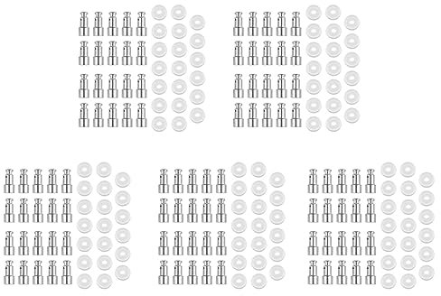 Kznifmk 100 Piezas Válvula de Vapor para Olla Una Presión Flotador Y Sellador de Repuesto Universal para Olla Una Presión XL, YBD60-100, PPC780, PPC770 Y PPC790