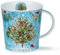 Dunoon Lomond Mug de Noël en porcelaine anglaise Motif sapin de Noël enneigé