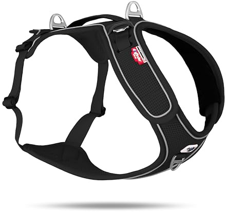 Belka Harness Adjustable Neck Black 2XL
