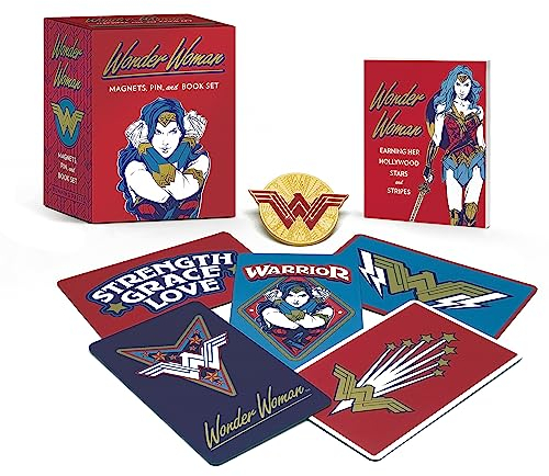 Wonder Woman: Magnets, Pin, and Book Set (RP Minis)