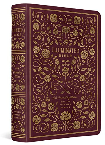 ESV Illuminated™ Bible, Art Journaling Edition (TruTone, Burgundy)