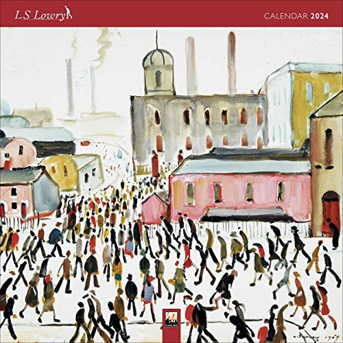 L. S. Lowry 2024: Original Flame Tree Publishing-Kalender [Kalender] (Wall-Kalender)