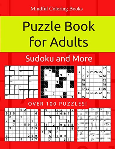 Puzzle Book for Adults: Killer Sudoku, Kakuro, Numbricks and Other Math Puzzles for Adults: Volume 9 (Game, Puzzle and Activity Books)