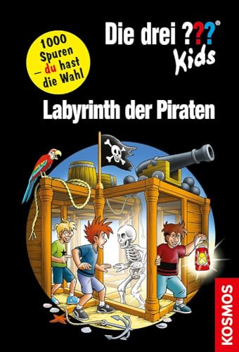 Die drei ??? Kids und du, Labyrinth der Piraten: 1000 Spuren - du hast die Wahl