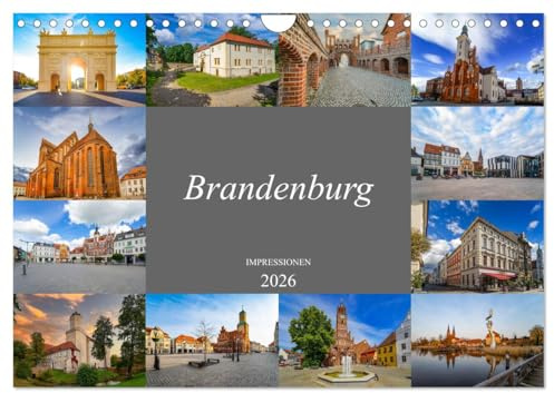 Brandenburg Impressionen (Wandkalender 2026 DIN A4 quer), CALVENDO Monatskalender: Eine Bilderreise durch das schöne Brandenburg (CALVENDO Orte)