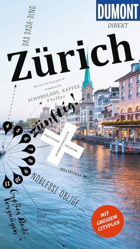 DUMONT direkt Reiseführer Zürich: Mit großem Cityplan