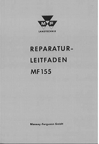 Massey Ferguson MF 155 mit dem Perkins AD4.203 Motor - Traktor Werkstatthandbuch