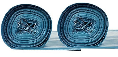 30 x 240 Liter Müllsack | extra reißfest | 15 stück auf Rolle | 30 Stück | 2 Rollen | Typ 290 | Müllsäcke Abfall-Säcke XXL Abfallbeutel | 60 μ | LDPE | Müllbeutel Blauer Engel