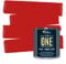 THE ONE All-In-One Paint & Primer - Red Matte, 2.5 L | Multi-Surface 1 Coat Formula | Easy Indoor & Outdoor Decorating for Home & Garden Walls, Floors & Furniture | Durable, Water-Based & Low VOC