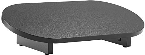 RICOO Laptopständer 48 x 24 x 13 cm Schräg Schreibtisch Tischaufsatz Ablage FS0117 Notebook Ständer Bildschirm Erhöhung Schwarz