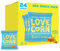 LOVE CORN Salt & Vinegar Crunchy Corn Snack 20g x 24 Bags – Healthy Snacks Ideal for Gluten Free & Vegan Diets – Low Sugar Alternative for Crisps, Mixed Nuts & Pretzels – Perfect To Graze On