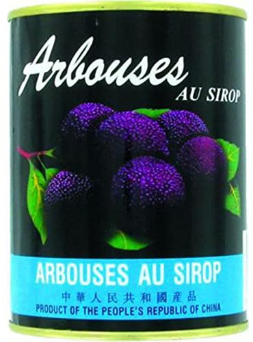 Arbouses au sirop en conserve - Marque Coq - Fruits exotiques - 567G (Lot de 12 boîtes)