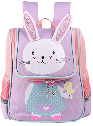 PROTAURI Kinder Rucksack - Jungen Mädchen Schulrucksäcke Kleinkind Schüler Tier Tasche Tagesrucksack für Grundschule Kindergarten/3-7 Jahre