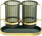 Küchenutensilienhalter Besteckhalter Besteckkorb, Besteckständer Essstäbchenhalter Aus Edelstahl, Modern Besteckorganizer Caddy Halter Mit 2 Halterbecher Für Kochgeschirr Gabel Messer Löffel