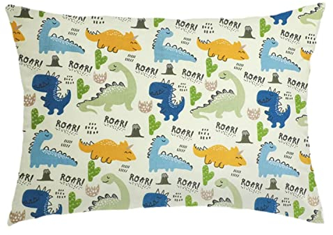 Billion Xin Oreiller Enfant, 33 x 45 cm Coussin pour lit Bébé mit Tissu en Coton Mélangé, Respirant Coussin Enfant