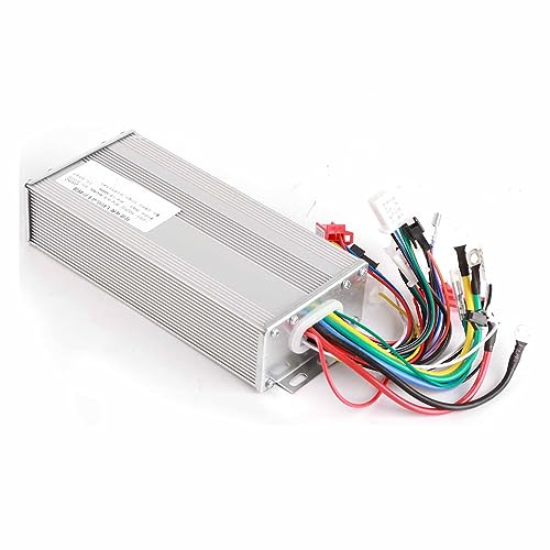 RiToEasysports Elektrofahrradmotor Brushless Controller, Aluminiumlegierung Sinuswellencontroller, 36V, 48V, 1000W für Elektrofahrradroller, Commuter, Mountainbike, Citybike