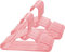 Baoswi 20 Stück Kids Hangers - 11.5,Baby Clothes Hangers Plastic Kids Children's Clothes Hangers,Infant Hangers&Toddler Hangers (Rosa)