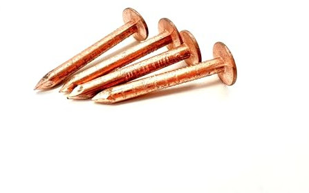 20 Stück Kupfer-Nägel, Dachschiefer, Filznägel, Baumstumpfvernichter, 30 mm, 38 mm, 50 mm (30 mm x 3,35 mm)
