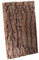 Baoblaze Korkfliesen Hintergrund, Natürliche Reptilien-Klettermatte, Korkfliesen Hintergrund, Cork Bark Backdrop Reptile Climbing Mat für Spinne, Gecko, Eidechse, Chamäleon, 20cmx30cm
