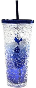 Team Direct Tazza per congelatore con cannuccia (Tottenham Hotspur FC)