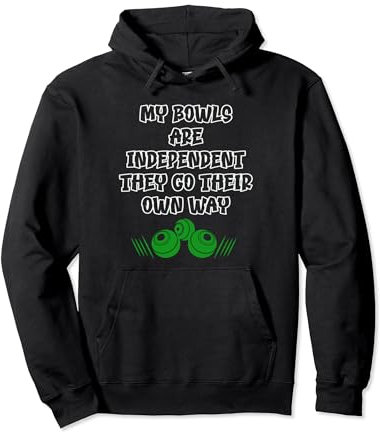 Bowling Bowls, Bowling, Funny Lawn Bowls Pullover Hoodie