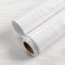 Yenhome Papel Pintado Autoadhesivo Madera Blanca 60×500cm Papel Vinilo Adhesivo Muebles Blanco Mate Vinilo Autoadhesivo Madera Impermeable Escritorio Efecto Decorativo Cocina Encimera Armario Puerta