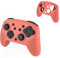 Funda de Silicona para Switch 2 Pro, Funda Protectora Antideslizante para el Mando Switch 2 Pro (Rojo)