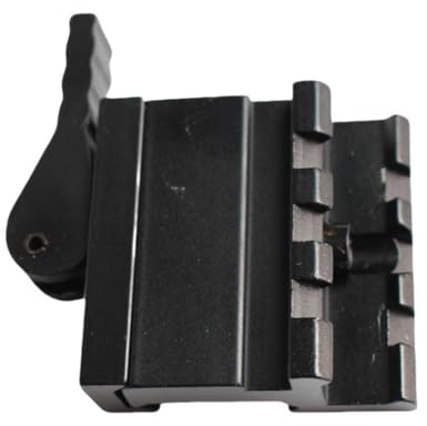 MyHaing Taktische 45 Grad Offset Seite QD Quick Release Adapter 3 Slots Quick Detach Mount Base 20MM RIS Picatinny Schiene