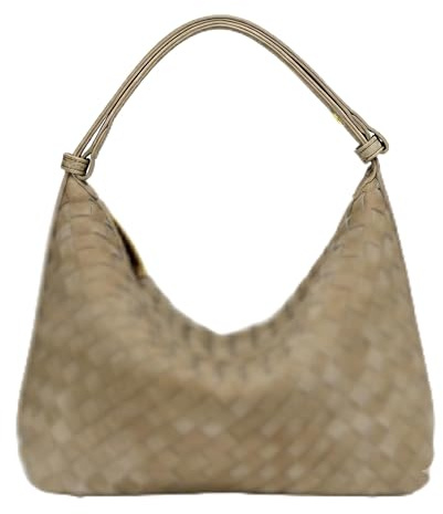 Siyecioa Handtasche Damen Mittelgroß Umhängetasche Wildleder Geflochtene, Schultertasche mit Verstellbarem Schultergurt, Couture Damenhandtaschen für Arbeit, Einkaufen, Reisen