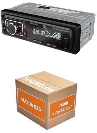 Autoradio Einbaupaket für JBL Celebrity 150 kompatibel mit Mazda 626 GF/GW + Facelift| Bluetooth USB