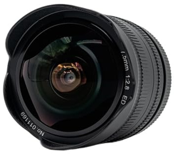 Compatible for Sony E Fuji XF Nikon Z Micro M4/3 Canon EOS-M M50 RF 7,5 mm F2.8 Mark II Objectif Manuel Fisheye Ultra Grand Angle,Pièce de Rechange(4/3)