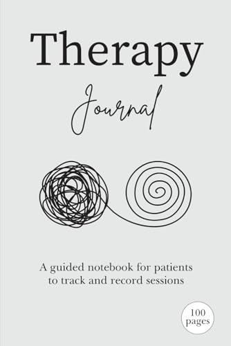 Therapy Journal: A guided notebook for patients
