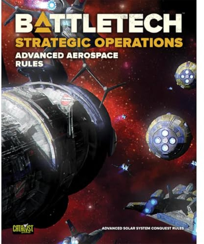 Catalyst Game Labs BattleTech | Strategic Operations - Advanced Aerospace Rules | Advanced Solar System Conquest Rules | Book English
