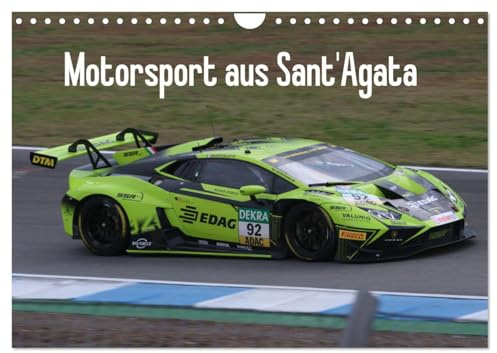 Motorsport aus Sant’Agata (Wandkalender 2026 DIN A4 quer), CALVENDO Monatskalender: Bilder verschiedener Lamborghini Huracan aus dem Motorsport (CALVENDO Sport)