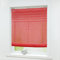 Joyswahl Raffrollo Voile Ösenrollo mit Haken Transparenter Vorhang Raffgardine mit Ösen BxH 80x140cm Rot 1er Pack