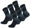 Caterpillar 6 Pairs Quarter CAT Socken mit luftiger Webfläche Verstärkt an Ferse und Zehe Hochwertiger Garn-Baumwollschwamm (Schwarz, 41-45)