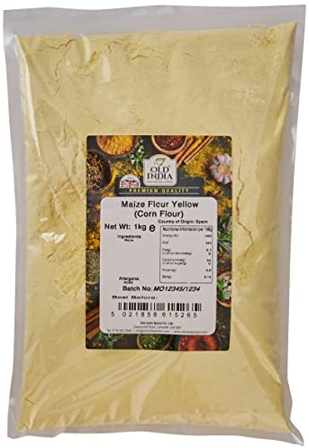 Old India Maize Flour Yellow (Corn Flour) 1kg